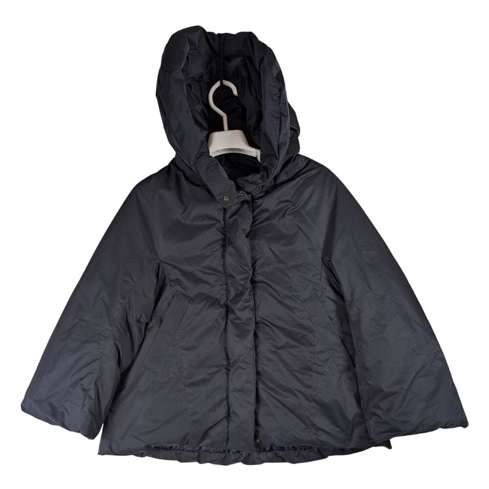 Uniqlo x JIL SANDER +J Hybrid Down Navy Blue Hooded Jacket Women’s Size XS USED